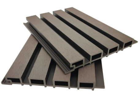 Tấm ốp ngoài trời WPC có rãnh Tấm ốp tường Gỗ nhựa composite
