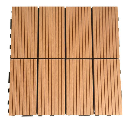Ban công sân vườn Gạch lát sàn WPC bằng gỗ nhựa composite cho sân thượng 12ft