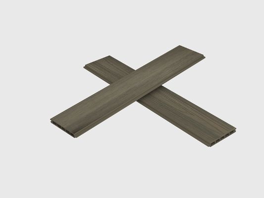 Hàng rào WPC Park Garden Sàn ngoài trời chống côn trùng Hàng rào composite chống nước