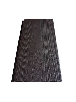 Hàng rào WPC hạt gỗ 160 * 20 Hàng rào bằng gỗ tổng hợp bằng gỗ chống tia cực tím Bảng hàng rào rỗng