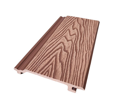 Tấm ốp tường ngoại thất Wpc Tấm ốp tường rỗng 20 * 155 chống chịu thời tiết