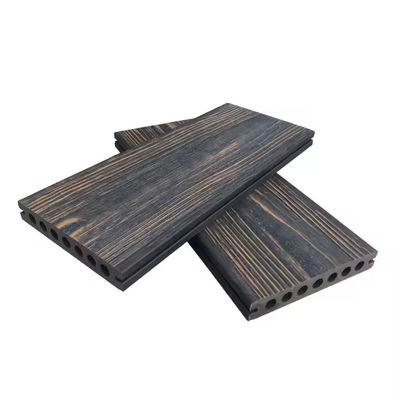 Sàn WPC Màu hỗn hợp Ba lớp đồng đùn Sân thượng Sàn đặc