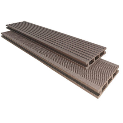 Vật liệu tái chế Sàn WPC bền vững và bền 20*110mm Redbrown