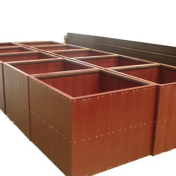 Nâng tầm cây xanh của bạn Hộp trồng cây WPC Bộ sưu tập chậu trồng cây WPC tối ưu