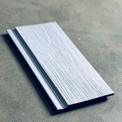 Bảng điều khiển WPC kim loại màu xanh bạc: Sự kết hợp giữa Nhịp điệu đại dương và Công nghệ hiện đại