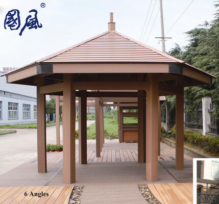 Pergola WPC ngoài trời bền chống tia cực tím