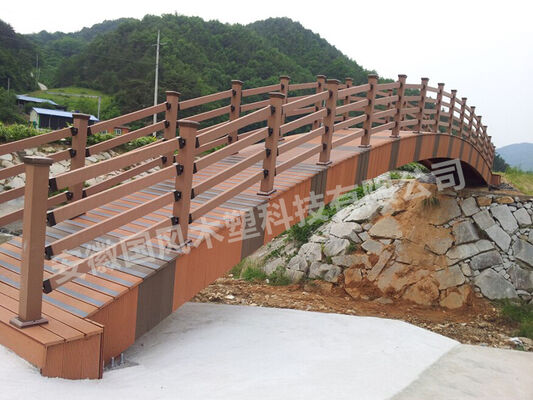 Giá xuất xưởng giá rẻ Hàng rào composite bằng gỗ WPC cho sân vườn