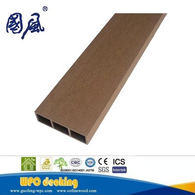 Sử dụng trong vườn Đường ray hàng rào bằng gỗ nhựa composite