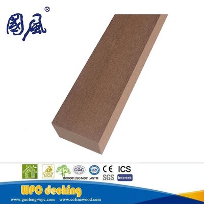 Sử dụng trong vườn Đường ray hàng rào bằng gỗ nhựa composite