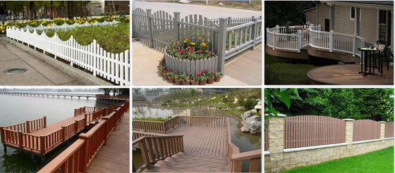 Thanh trang trí Hàng rào WPC chống nước cho khách sạn ngoài trời