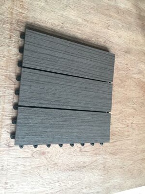 Trang chủ Gạch lát sàn WPC ngoài trời 30x30CM Sàn tự làm bền với kiểu dáng bằng gỗ tự nhiên
