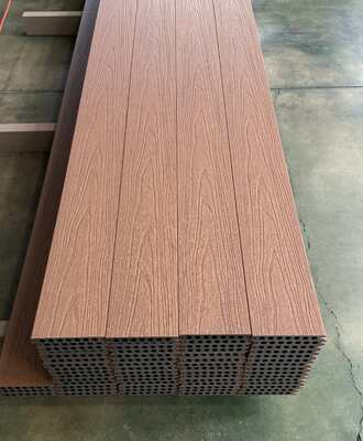 Vật liệu xây dựng bền Tấm composite Sàn gỗ nội thất ngoài trời WPC