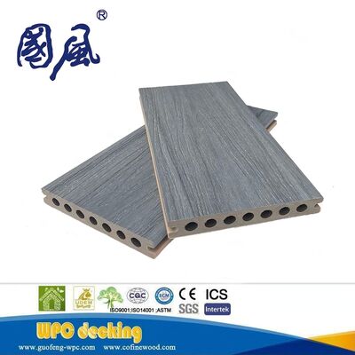 Giá xuất xưởng Vật liệu composite đồng đùn hai màu thế hệ mới Sàn gỗ-nhựa WPC