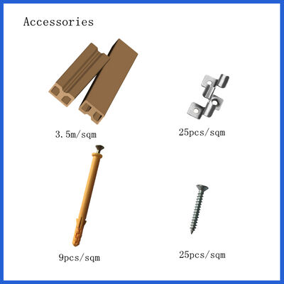 Sàn gỗ nhựa composite đồng đùn cho sàn ngoài trời không thấm nước