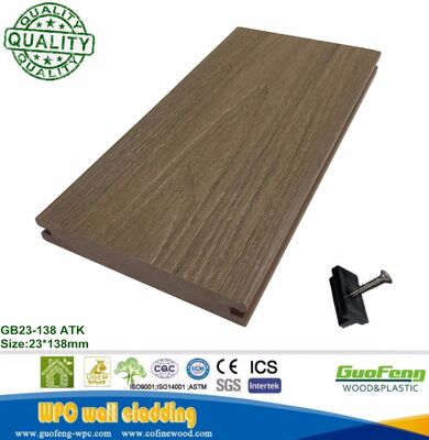 Kết cấu gỗ sát trùng WPC Sàn/sàn kỹ thuật ép đùn WPC với chứng chỉ Ce