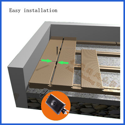 Kết cấu gỗ sát trùng WPC Sàn/sàn kỹ thuật ép đùn WPC với chứng chỉ Ce