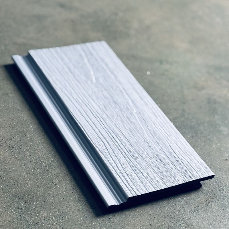 Bảng điều khiển WPC kim loại màu xanh bạc: Sự kết hợp giữa Nhịp điệu đại dương và Công nghệ hiện đại