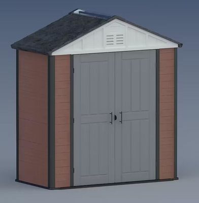 Công cụ làm vườn tổng hợp bằng gỗ WPC ngoài trời Nhà kho lưu trữ không thấm nước Tùy chỉnh