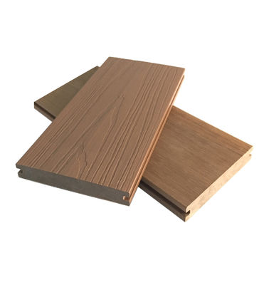 Tấm WPC sàn composite chống cháy thương mại ngoài trời 23mmx138mm