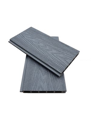 Vật liệu tự nhiên Hàng rào kỹ thuật thân thiện với môi trường Hàng rào composite bên ngoài Bảng điều khiển WPC chống nước chống tia cực tím