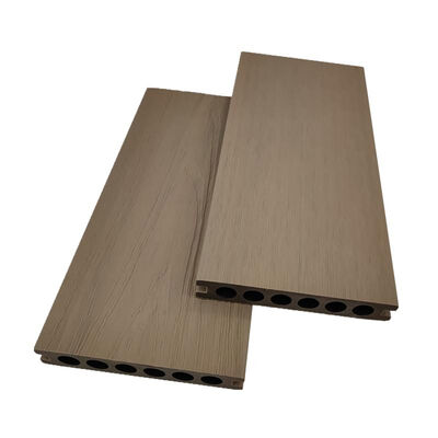 Ván sàn composite có nắp đậy WPC rắn ngoài trời cho sân vườn
