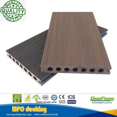 Dễ dàng lắp đặt Sàn gỗ nhựa tổng hợp kết cấu gỗ HDPE có chứng chỉ Ce, Fsc